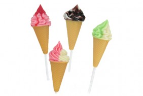 3 Lollipop Italian ice cream